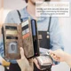 CaseMe C30 Samsung Galaxy A34 Hoesje Pasjeshouder Book Case Bruin afbeelding 6
