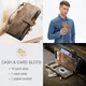 CaseMe C30 Samsung Galaxy A34 Hoesje Pasjeshouder Book Case Bruin afbeelding 8