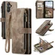 CaseMe C30 Samsung Galaxy A34 Hoesje Pasjeshouder Book Case Bruin afbeelding 9