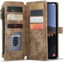 CaseMe C30 Samsung Galaxy A54 Hoesje Pasjeshouder Book Case Bruin