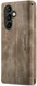 CaseMe C30 Samsung Galaxy A54 Hoesje Pasjeshouder Book Case Bruin afbeelding 10