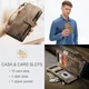 CaseMe C30 Samsung Galaxy S23 Hoesje Pasjeshouder Book Case Bruin afbeelding 8