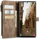 CaseMe C30 Samsung S23 Ultra Hoesje Pasjeshouder Book Case Bruin afbeelding 2