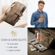 CaseMe C30 Samsung S23 Ultra Hoesje Pasjeshouder Book Case Bruin afbeelding 7