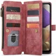 CaseMe C30 Samsung Galaxy A23 Hoesje Pasjeshouder Book Case Rood afbeelding 1