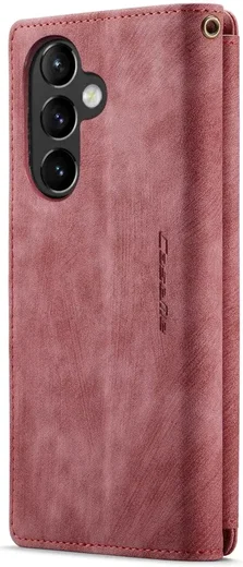 CaseMe C30 Samsung Galaxy A54 Hoesje Pasjeshouder Book Case Rood afbeelding 10