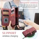 CaseMe C30 Samsung Galaxy S23 Hoesje Pasjeshouder Book Case Rood afbeelding 10
