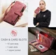 CaseMe C30 Samsung Galaxy S23 Hoesje Pasjeshouder Book Case Rood afbeelding 8