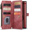 CaseMe C30 Samsung S23 Ultra Hoesje Pasjeshouder Book Case Rood