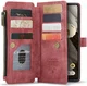 CaseMe C30 Google Pixel 7a Hoesje Pasjeshouder Book Case Rood
