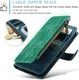 CaseMe C30 Apple iPhone 15 Hoesje Pasjeshouder Book Case Blauw afbeelding 4