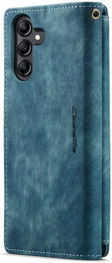 CaseMe C30 Samsung Galaxy A14 5G Hoesje Pasjeshouder Book Case Blauw afbeelding 9