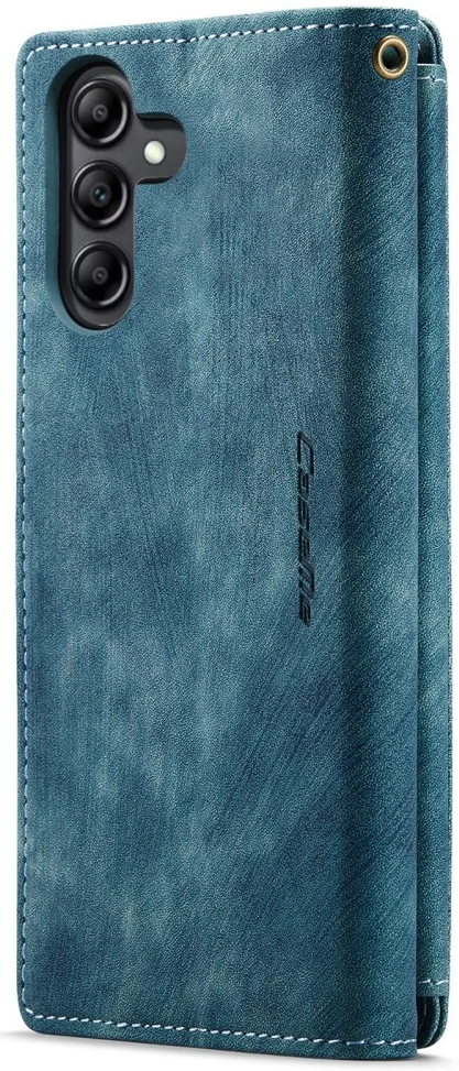 CaseMe C30 Samsung Galaxy A34 Hoesje Pasjeshouder Book Case Blauw afbeelding 10