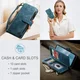 CaseMe C30 Samsung Galaxy A34 Hoesje Pasjeshouder Book Case Blauw afbeelding 8