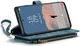 CaseMe C30 Samsung Galaxy S23 Hoesje Pasjeshouder Book Case Blauw afbeelding 16