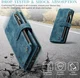 CaseMe C30 Samsung Galaxy S23 Hoesje Pasjeshouder Book Case Blauw afbeelding 4