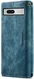 CaseMe C30 Google Pixel 7a Hoesje Pasjeshouder Book Case Blauw afbeelding 14
