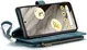 CaseMe C30 Google Pixel 7a Hoesje Pasjeshouder Book Case Blauw afbeelding 15