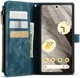 CaseMe C30 Google Pixel 7a Hoesje Pasjeshouder Book Case Blauw afbeelding 2