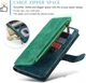 CaseMe C30 Google Pixel 7a Hoesje Pasjeshouder Book Case Blauw afbeelding 4