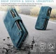 CaseMe C30 Google Pixel 7a Hoesje Pasjeshouder Book Case Blauw afbeelding 5