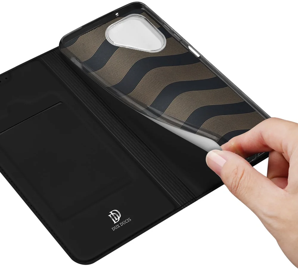 Dux Ducis Skin Pro FairPhone 5 Hoesje Portemonnee Zwart afbeelding 7