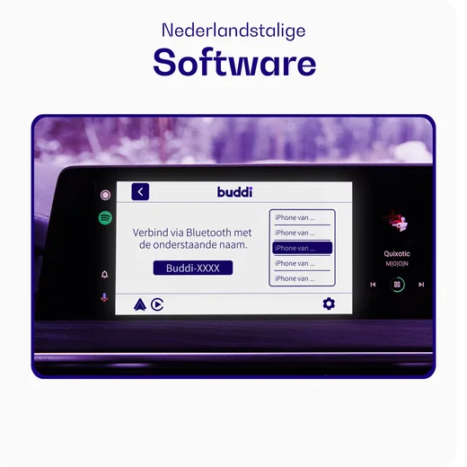 Buddi Play 2 Bluetooth Adapter Apple Carplay & Android Auto afbeelding 5