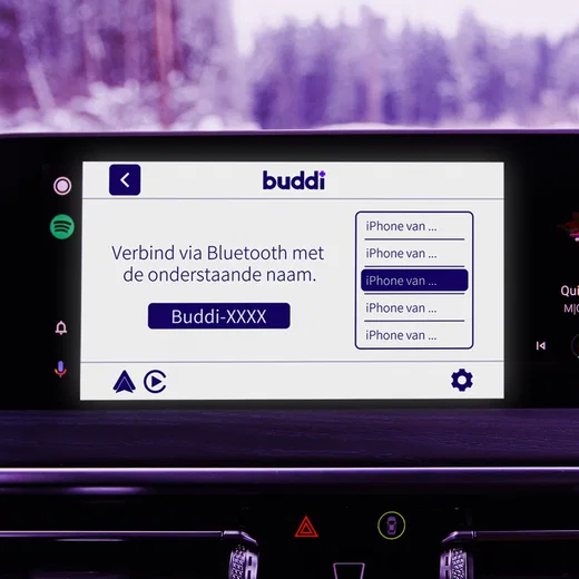 Buddi Play 2 Bluetooth Adapter Apple Carplay & Android Auto afbeelding 18
