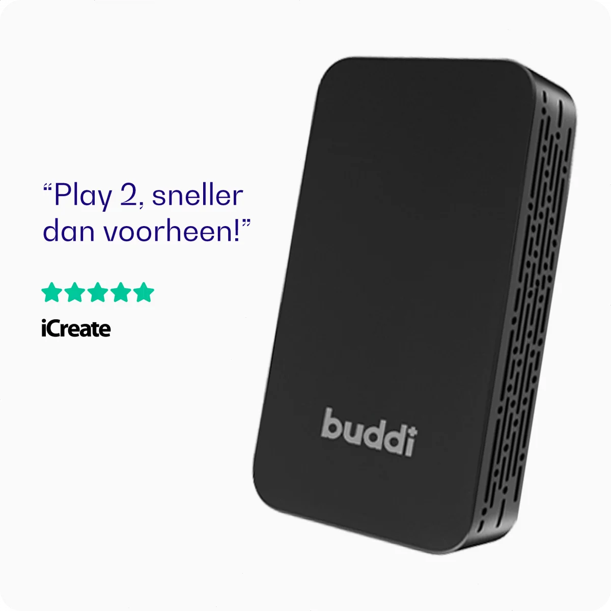 Buddi Play 2 Bluetooth Adapter Apple Carplay & Android Auto afbeelding 2