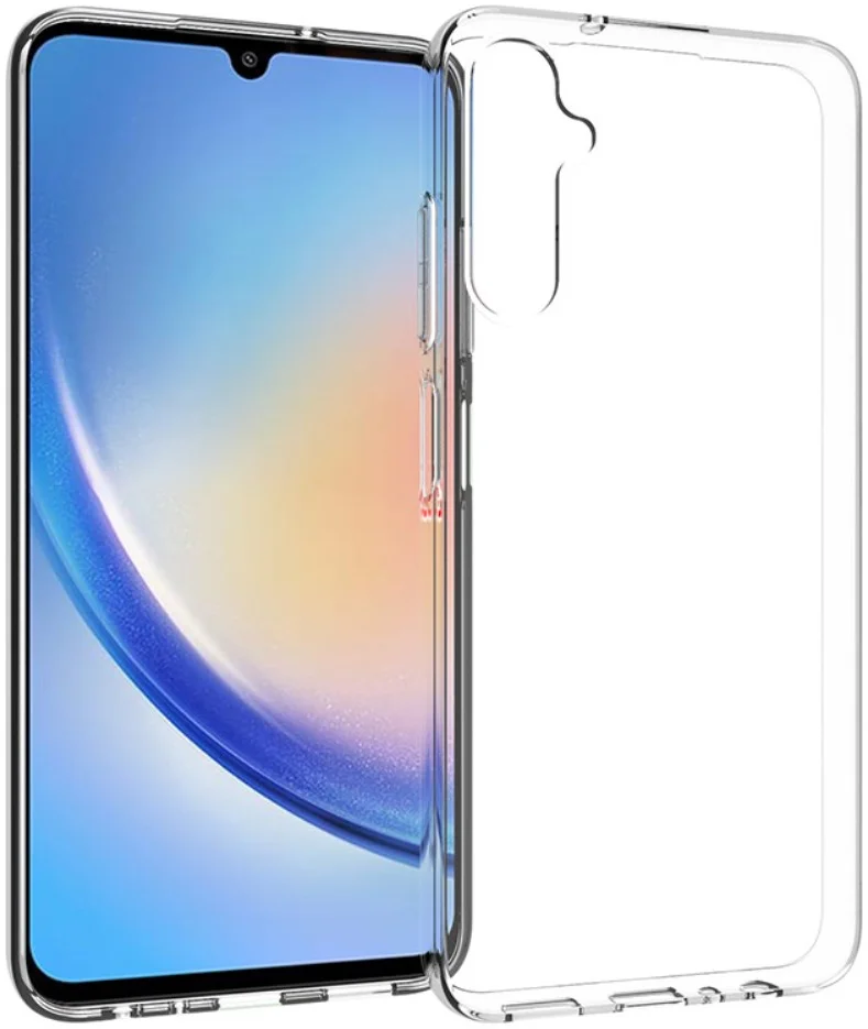 Samsung Galaxy A05S Hoesje Dun TPU Back Cover Transparant afbeelding 1