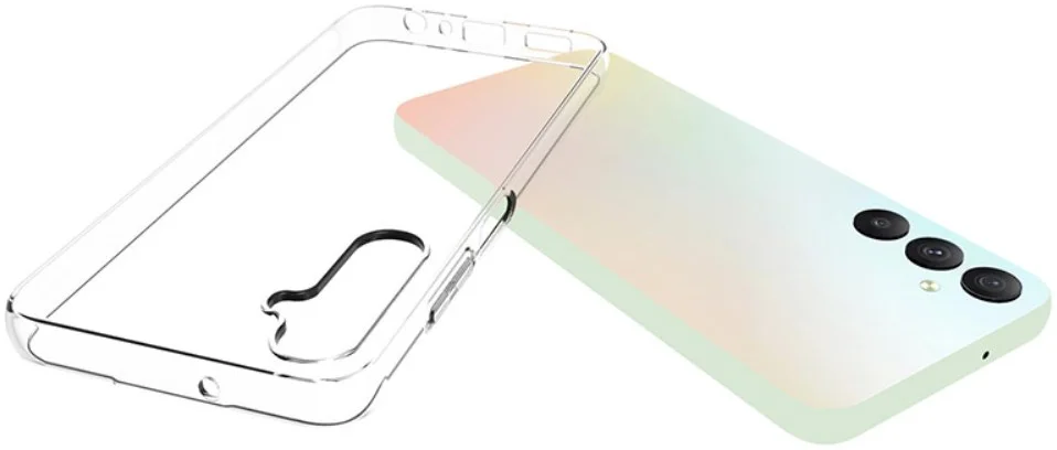 Samsung Galaxy A05S Hoesje Dun TPU Back Cover Transparant afbeelding 2
