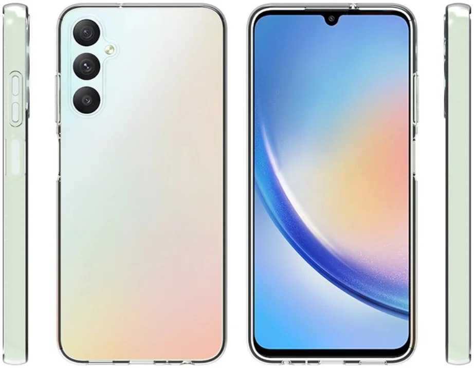 Samsung Galaxy A05S Hoesje Dun TPU Back Cover Transparant afbeelding 7