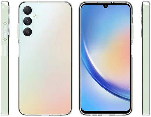 Samsung Galaxy A05S Hoesje Dun TPU Back Cover Transparant afbeelding 7