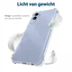 Samsung Galaxy A05 Hoesje Schokbestendig en Dun TPU Transparant afbeelding 5
