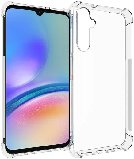 Samsung Galaxy A05s Hoesje Schokbestendig en Dun TPU Transparant afbeelding 1