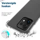 Motorola Edge 40 Neo Hoesje Schokbestendig Dun TPU Transparant afbeelding 2