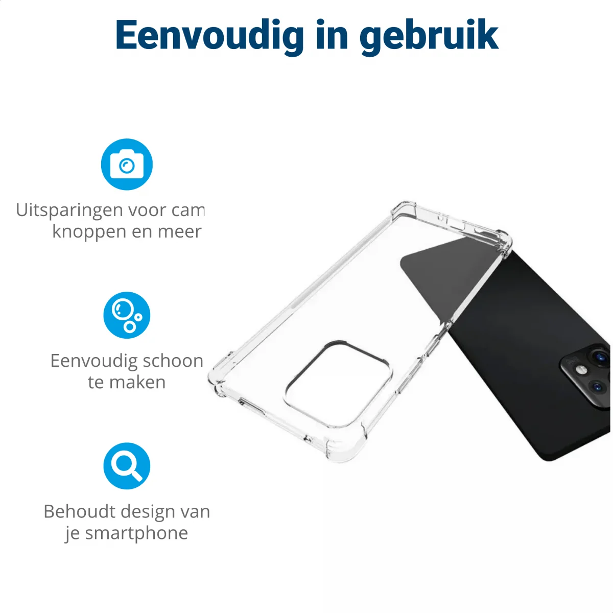 Motorola Edge 40 Neo Hoesje Schokbestendig Dun TPU Transparant afbeelding 6