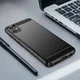 Samsung Galaxy A05 Hoesje Geborsteld TPU Flexibele Back Cover Zwart afbeelding 9