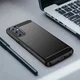 Samsung Galaxy A05S Hoesje Geborsteld TPU Flexibele Back Cover Zwart afbeelding 9