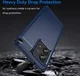 Motorola Edge 40 Neo Hoesje Geborsteld TPU Flexibele Back Cover Blauw afbeelding 4