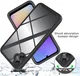 Samsung Galaxy A05 Hoesje Full Protect 360° Cover Hybride Zwart afbeelding 2