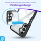 Samsung Galaxy A05s Hoesje Full Protect 360° Cover Hybride Zwart afbeelding 2