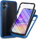 Samsung Galaxy A05 Hoesje Full Protect 360° Cover Hybride Blauw