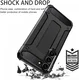 Samsung Galaxy A05 Hoesje Shock Proof Hybride Back Cover Zwart afbeelding 2