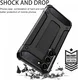 Samsung Galaxy S23 FE Hoesje Shock Proof Hybride Back Cover Roze Goud afbeelding 2