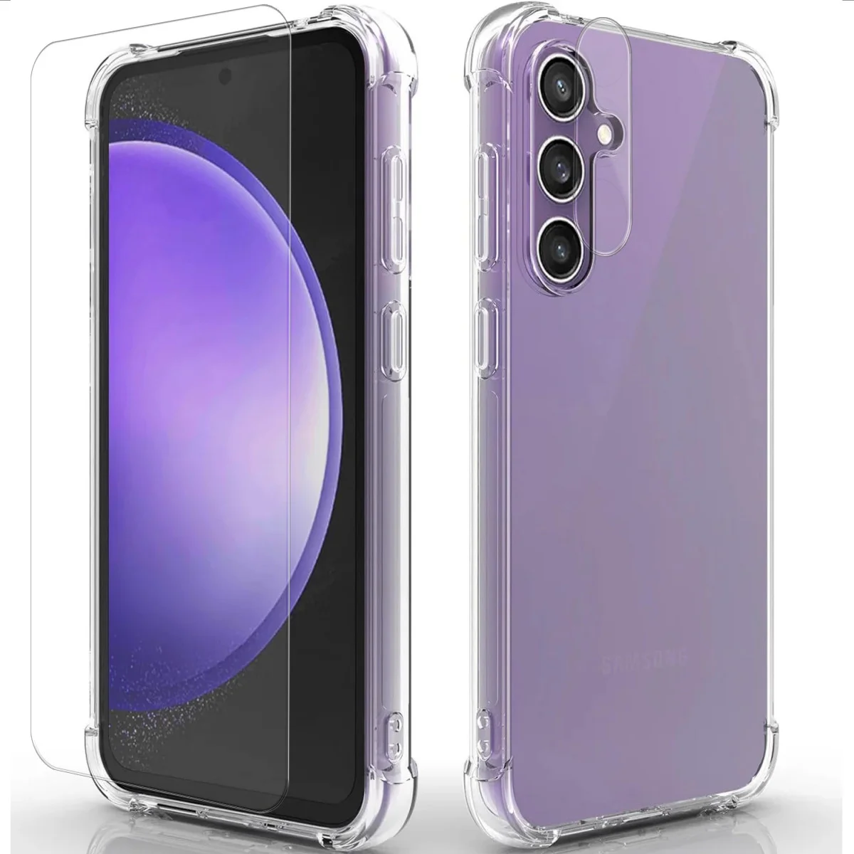 Samsung Galaxy S23 FE Hoesje + Screen Protector + Camera Protector afbeelding 9