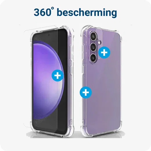 Samsung Galaxy S23 FE Hoesje + Screen Protector + Camera Protector afbeelding 3