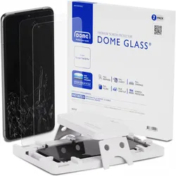 Whitestone Dome Glass Google Pixel 8 Pro Screen Protector 2-Pack afbeelding