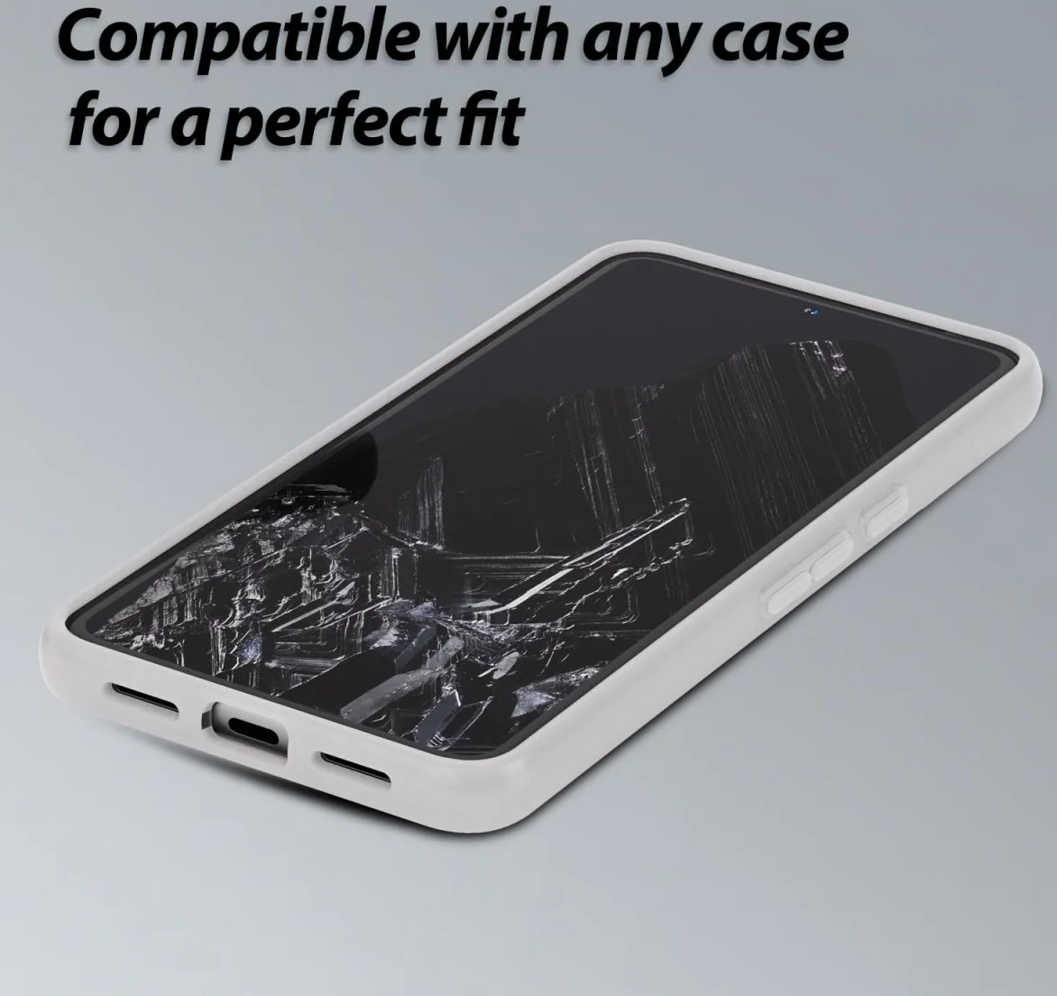 Whitestone Dome Glass Google Pixel 8 Pro Screen Protector 2-Pack afbeelding 5