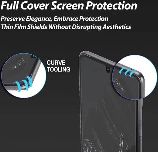 Whitestone UV Gen Google Pixel 8 Pro Screen Protector Folie (2-Pack) afbeelding 3
